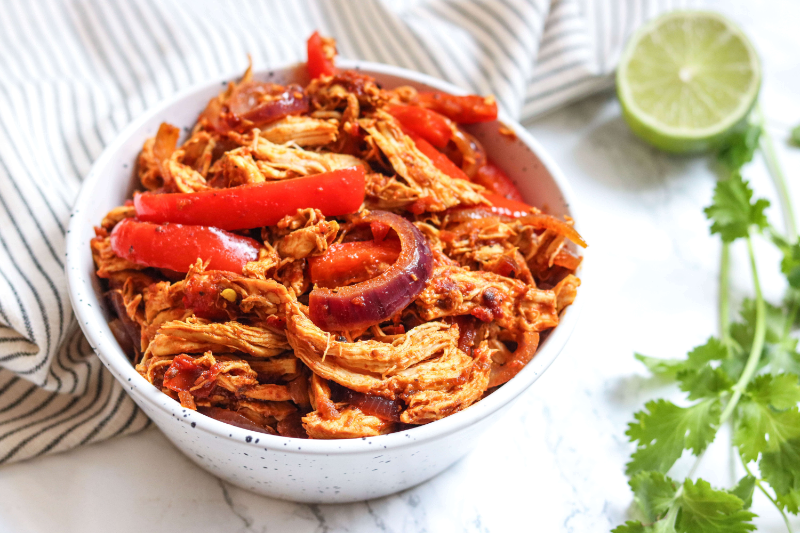 Slow Cooker Chicken Fajitas