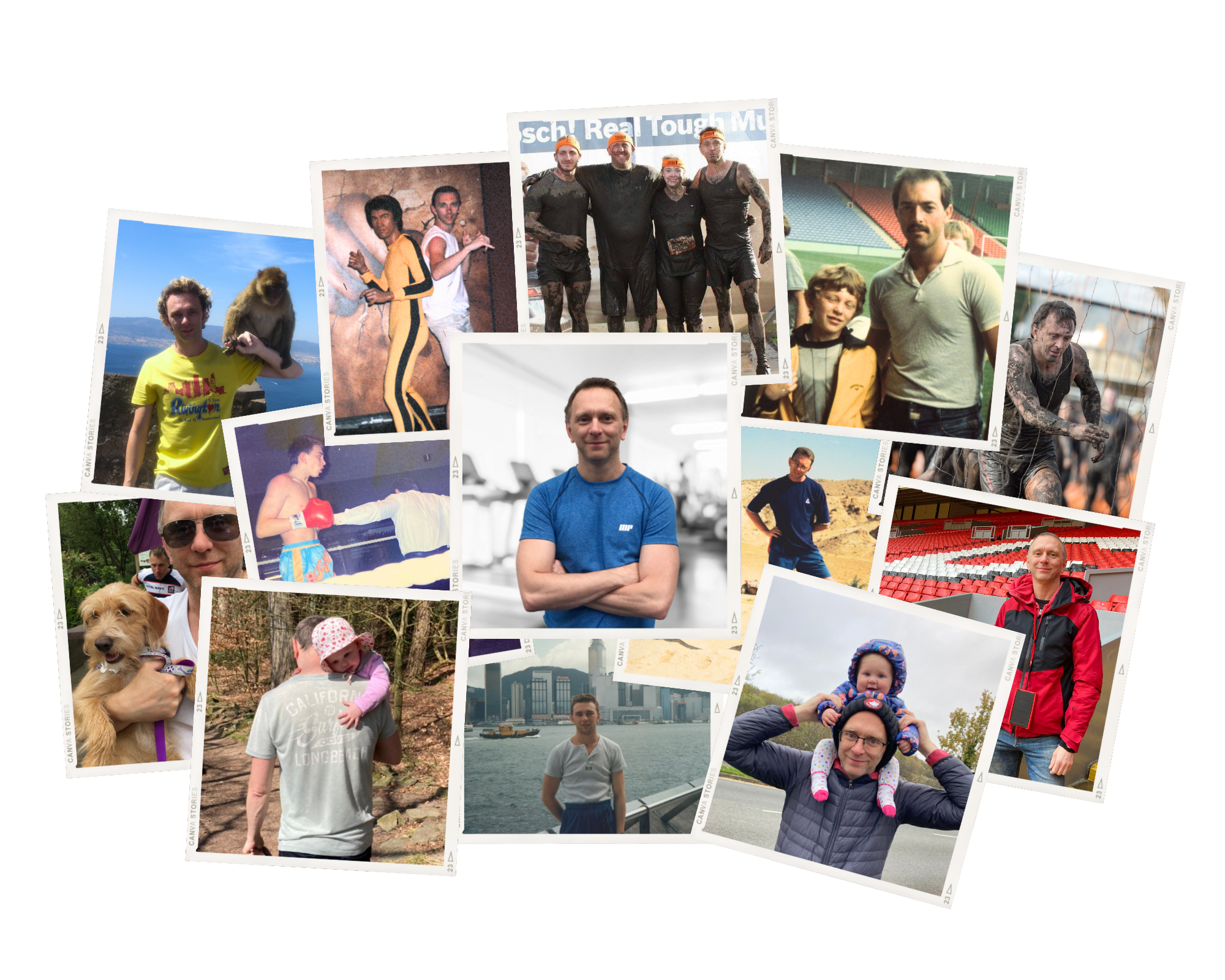 Polaroid Photo Collage Fit 4 Fifty 8