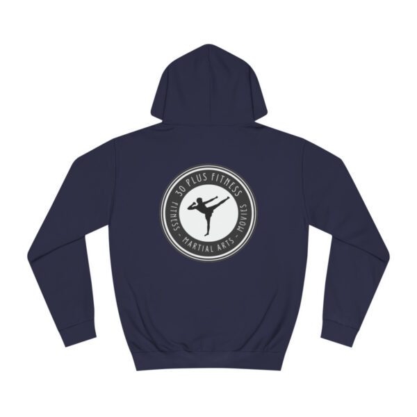 30 Plus Fitness (Unisex College Hoodie) 21