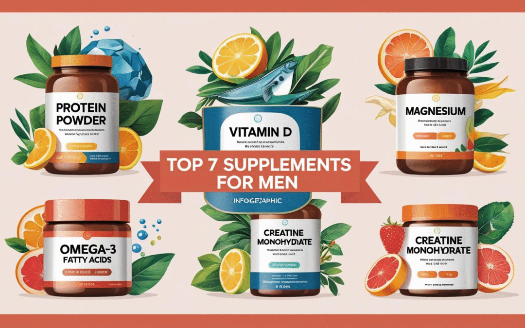 Top 7 Supplements for Men Over 30 in 2025